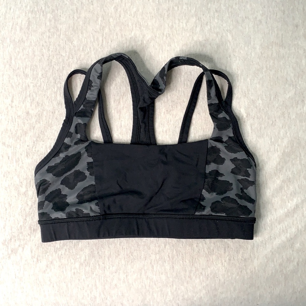 LULULEMON Leopard Sports Bra Great Condition